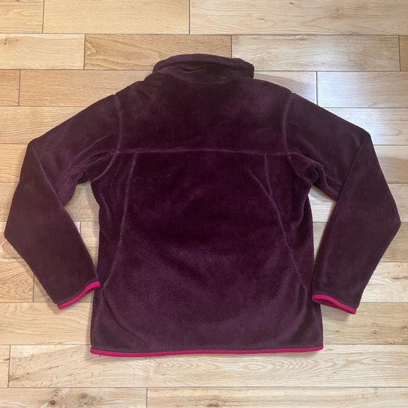 Patagonia Women's Size M Re-Tool Snap-T Pullover Oxblood Red Deep Mahagony X-Dye - Picture 10 of 10